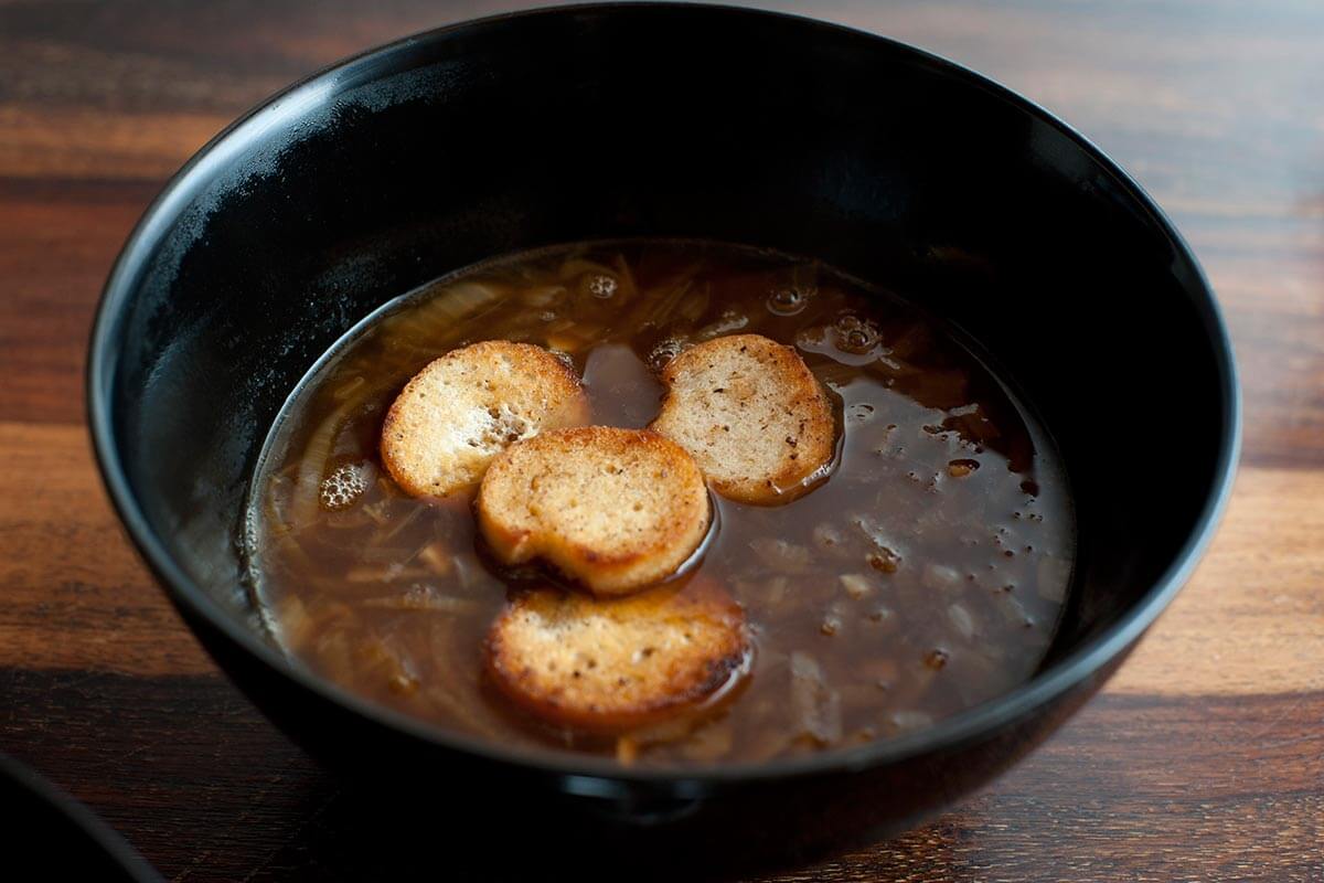 French onion soup for the soul